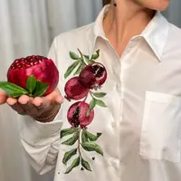 Набор дизайнов машинной вышивки «Гранат»