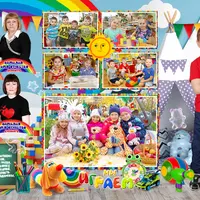 Папка-трюмо для детского садика "Радуга желаний"