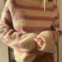 Модный свитер в полоску Norma