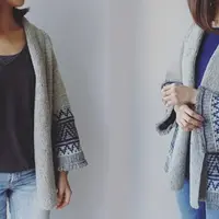 Свободный кардиган бохо Mosaic