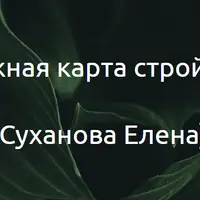 Дорожная карта стройности