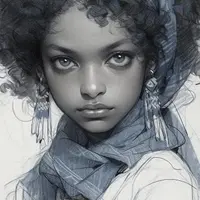 Основы рисования портрета угольным карандашом