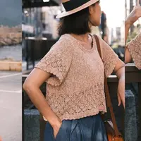 Топ спицами Shona