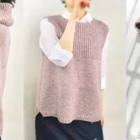 Безрукавка спицами UraUe