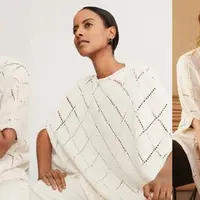 Пончо с ромбами Pima