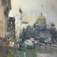 Дождь в городе