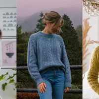 Вязаный свитер реглан Arctic Light