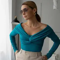 Боди с драпировкой Patricia A