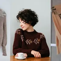 Джемпер с круглой кокеткой Karelia