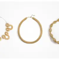 Вязаные украшения из проволоки