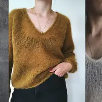 Пуловер из мохера Cumulus