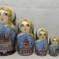 Азбука росписи матрёшки. Третий курс