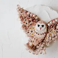 МК по вышивке Сипухи