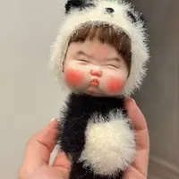 Костюм Пандочки спицами