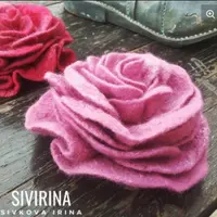 Видеокурс по валянию Розы