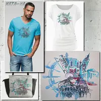 Дизайн для машинной вышивки Штурвал