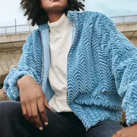 Блузон из искусственного меха №126