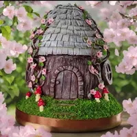 Двухъярусный торт "Сказочный домик"