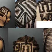 Графичные брейды, острые углы, замыкание брейда на себя