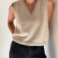 Базовый летний топ Ria Shirt V-Neck