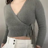 Вязаный кардиган с запахом Robinson Wrap Cardigan