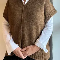 Вязаный жилет оверсайз Cover