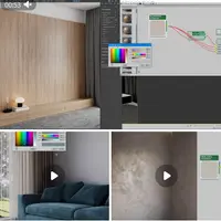 Библиотеки материалов 3Д визуализации