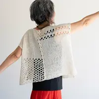 Вязаный спицами льняной топ Joinery