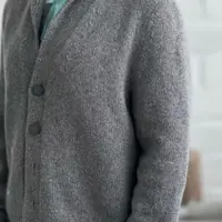 Инструкция по вязанию мужского кардигана