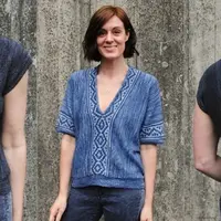 Поперечный топ спицами Nomad Tee