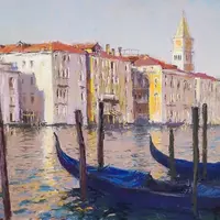 Свет в пастельном пейзаже