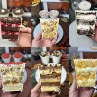 Десерты в бумажных стаканчиках