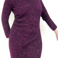 Теплое платье с драпировкой Diagonal Dress or Tunic