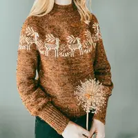 Свитер с оленями Fallow