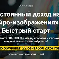Постоянный доход на нейро-изображениях. Быстрый старт