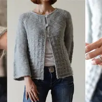 Кардиган сверху Like a Waffle