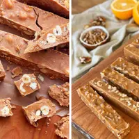 Щербет с фундуком. Апельсиновые ириски