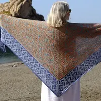 Шаль ленивым жаккардом Sevilla