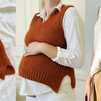 Безрукавка спицами Edgar