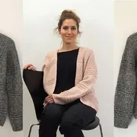 Кардиган спицами Tomomi