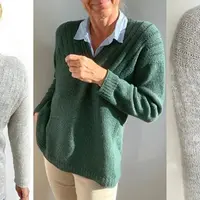 Бесшовный пуловер Down and Across Game