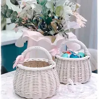 Моя первая корзинка без формы