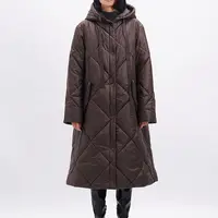 Пальто на утеплителе, выкройка №1177