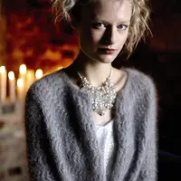 Кардиган спицами Chilly из мохера