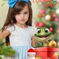 Новогодние коллажи с символом года