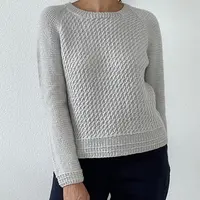 Джемпер с рельефным узором Aksak