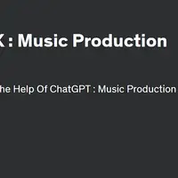 ChatGPT для Logic Pro X: музыкальное производство и ИИ