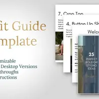 Шаблон руководства по выбору одежды