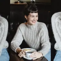 Бесшовный вязаный свитер Ernie