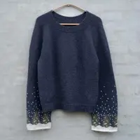 Джемпер с позитивным рождественским жаккардом Snow